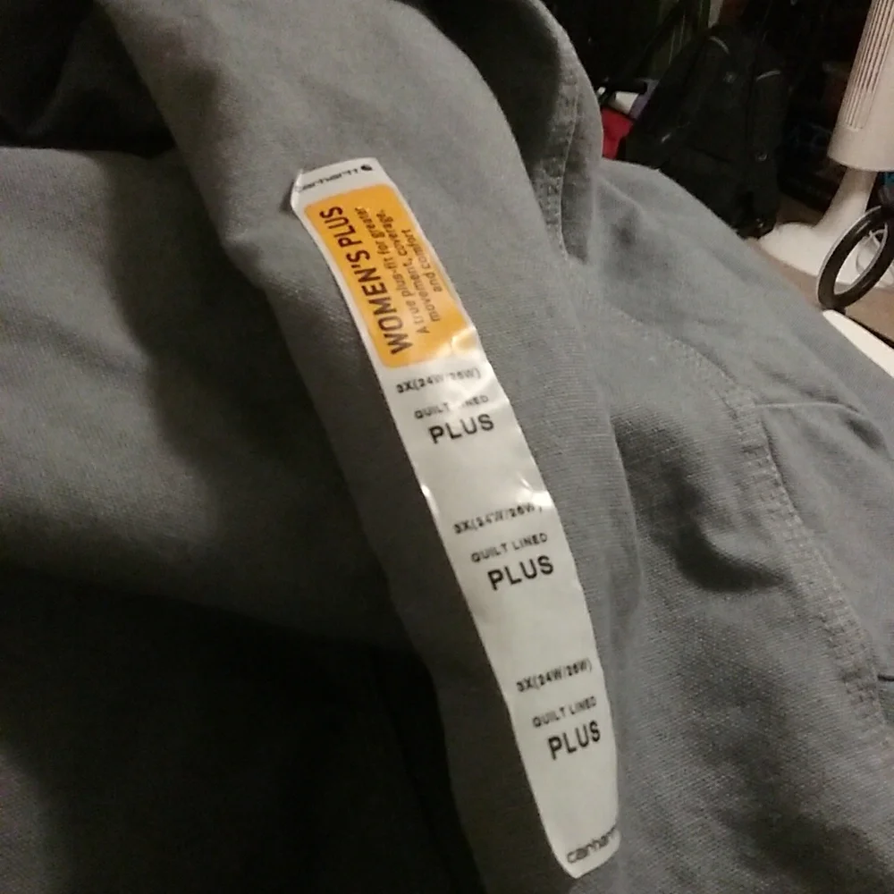 SOLD MERCARI-Carhartt Women's New Utility Blue Coat - Picture 12 of 12